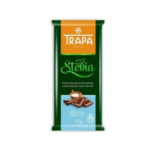 Шоколад Trapa STEVIA молочний, 75г: Вага, г 75