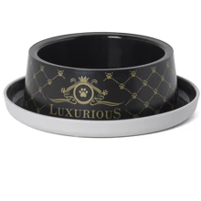 Миска Moderna Trendy Dinner Luxurious Pets для собак 735 мл 20 см (50010): Тип миски
