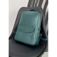 Женский рюкзак BlankNote Cooper зеленый (BN-BAG-19-malachite): Пол Женский