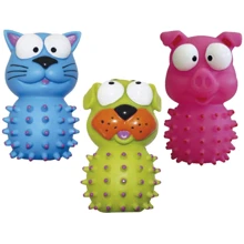 Игрушка для собак Croci Фигурка с массажером для зубов и пищалкой 14 см (C6098506): Производитель Croci