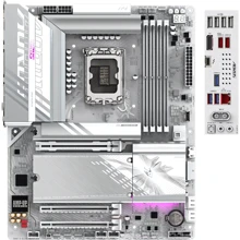 Gigabyte Z890 AORUS ELITE WIFI7 ICE: Оперативная память 4xDDR5 8800 МГц, до 256 ГБ
