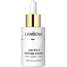 Lanbena Peptides Serum 24K Gold Антивозрастная сыворотка для лица 6 пептидов 24K Gold 30 ml: Пол Для женщин