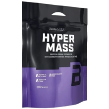 Гейнер BioTechUSA Hyper Mass 1000 g /15 servings/ Strawberry: Пол Унисекс