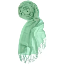 Палантин Pashmina зеленый (3330529): Пол Женский