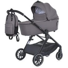 Коляска дитяча 2 в 1 El Camino Genesis Taupe Gray (ME 1126: Тип коляски Универсальная коляска (2-в-1)