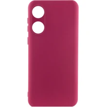 Чехол для телефонов Lakshmi Case Silicone Cover Full Camera Marsala for Oppo A58 4G: Совместимость Oppo A58 4G