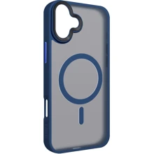 Чехол для iPhone ArmorStandart Uniq Case Magsafe Dark Blue for iPhone 16 Plus (ARM79502): Цвет синий