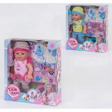Пупс Yale Baby YL 1722 D 2 вида, 5 функций, с аксессуарами: Производитель Yale Baby