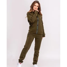 Спортивный костюм ISSA PLUS 10237 42 хаки зимний: Сезон Зима