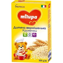 Milupa вермишелька «кружочки» 320 г от 10 мес.: Вкус Без фруктово-овощных добавок
