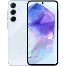 Смартфон Samsung Galaxy A55 5G 8/256GB Awesome Iceblue A5560: Дисплей 6.6" Super AMOLED (1080 x 2340) / 390 ppi / Corning Gorilla Glass Victus+