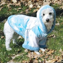 Пальто Doggyduds A BIT CHILLY для собак голубое размер XS: Тип Пальто