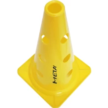 Конус для тренувань з отворами Meta Cone Marker with holes 2.0 жовтий Уні 38 см (1801514203): undefined undefined