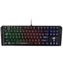 Клавиатура 2E Gaming KG355 LED 87key USB Black (2E-KG355UBK): Подключение проводное
