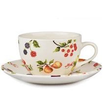 Чашка з блюдцем Claytan Ceramics Фрут сизон 2 предмети 240 мл (910-090-2): Тип Чашка с блюдцем