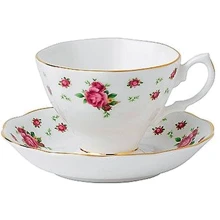 Набор чашка с блюдцем Royal Albert New Country Roses White (2 пр) (NCRWTW26135): undefined undefined