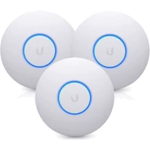 Точка доступу Wi-Fi Ubiquiti UniFi nanoHD 3-pack (UAP-nanoHD-3): Максимальна швидкість 2533 Мбит/с
