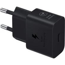 Зарядное устройство Samsung USB-C Wall Charger 25W Black (EP-T2510NBEGEU): Особенности Быстрая зарядка, Power Delivery (PD), USB-C