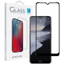 Аксесуар для смартфона ACCLAB Tempered Glass Full Glue Black for Nokia 2.4: Сумісність Nokia 2.4