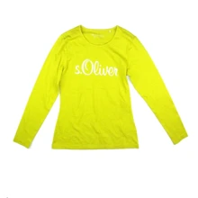 Лонгслів s.Oliver 76.899.31.0690 164 см салатовий: Тип Лонгсліви