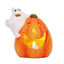 Статуэтка Yes! Fun Хэллоуин "Pumpkin and ghost" 8 см LED (974190): undefined undefined