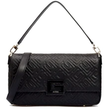 Жіноча сумка через плече Guess Brightside Large Shoulder Bag чорна (HWQG7580200-BLA): Стать жіночий