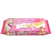 Бисквит Freddi Barbie клубника-йогурт 10x25 г (8005380010757): Вес нетто 250 г