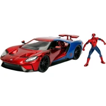 Машина Jada Spider-Man Форд GT 2017 с фигуркой Человека-паука 1:24 (253225002): Тип Набор игровых фигурок