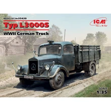 Германский грузовой автомобиль Typ L3000S, 2 МВ, WWII German Truck (ICM35420): Производитель ICM
