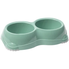 Миска Moderna Double Smarty Bowl Medium подвійна для собак 2х645 мл світло-зелена 26.1x14.4x5.7 см (58919): Тип Миски