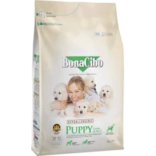Сухой корм для щенков BonaCibo Puppy Lamb&Rice с мясом ягненка и рисом 3 кг (BC406144): Тип Сухой корм