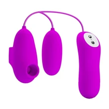 Симулятор LYBAILE Pretty Love Suction & Vibro Bullets Purple: Для кого Для жінок