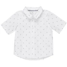Рубашка H&M 5653877 68 см белая: Пол Мальчик