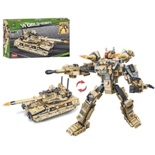Конструктор LimoToy Военная техника, 2 в 1, 461 дет. (KB 3001): Производитель LimoToy
