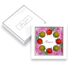 Цукерки шоколадні з начинкою Laviva Chocolate Box "Congratulations" Вітаю 120 г (UA-0014): Вага, г 120