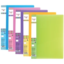 Комплект папок Optima на 30 файлов "Вышиванка", ассорти, 10 шт. (O30685): undefined undefined