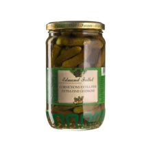 Корнішони Edmond Fallot 380 г (3230140005024): Вага нетто 380 г