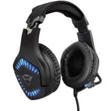 Наушники Trust GXT 460 Varzz Illuminated Multiplatform Gaming Headset Black (23380): Тип конструкции полноразмерные