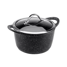 Каструля Vinzer Premium Granite Induction, 20см, 3.1л з кришкою (89451): Тип Традиционная