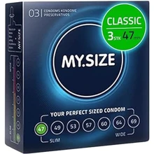 Презервативи My.Size 47, 3 шт: Тип Ультратонкі