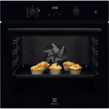 Духовой шкаф электрический Electrolux EOD6C71Z: Объем, л 72