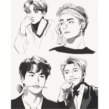 Картина по номерам Art Craft BTS. Fan Art 40х50 см (10278-AC): Производитель Art Craft