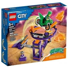 Конструктор LEGO City Stuntz Каскадёрское испытание с трамплином 144 детали (60359): Серия City