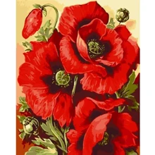 Картина по номерам Art Craft Маковый цвет 40х50 см (13129-AC): Производитель Art Craft