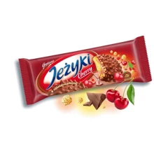 Печенье Goplana Jezyki Cherry Alcohol (140 г) (WT4554): Вес нетто 140 г
