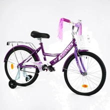 Велосипед Corso Maxis 20" фиолетовый (CL-20876): Тип 2х колесный велосипед