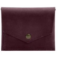 Кошелек BlankNote mini 3.0 бордовый (BN-W-3-vin-kr): Пол Унисекс