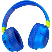 Наушники Hoco W43 Adventure Blue: Тип конструкции накладные