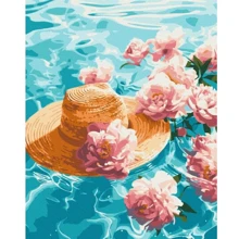 Картина по номерам Brushme Водные пионы 40х50 см (BS54087): Производитель Brushme