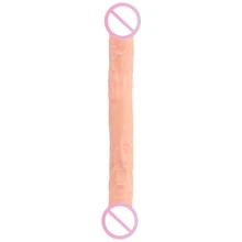 Двухсторонний фаллоимитатор Ballsy Super Cock Ladybro Love №03: Назначение Вагинальные